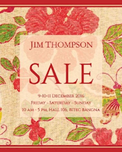 Jim Thompson Sale 2016 Zipevent