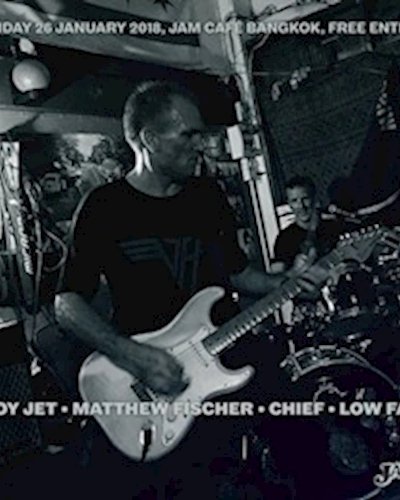 Live: Roy Jet, Matthew Fischer, Chief & Low Fat Zipevent