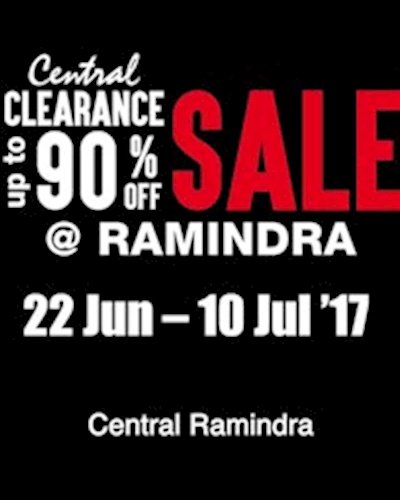 Central Clearance Sale @Ramindra Zipevent