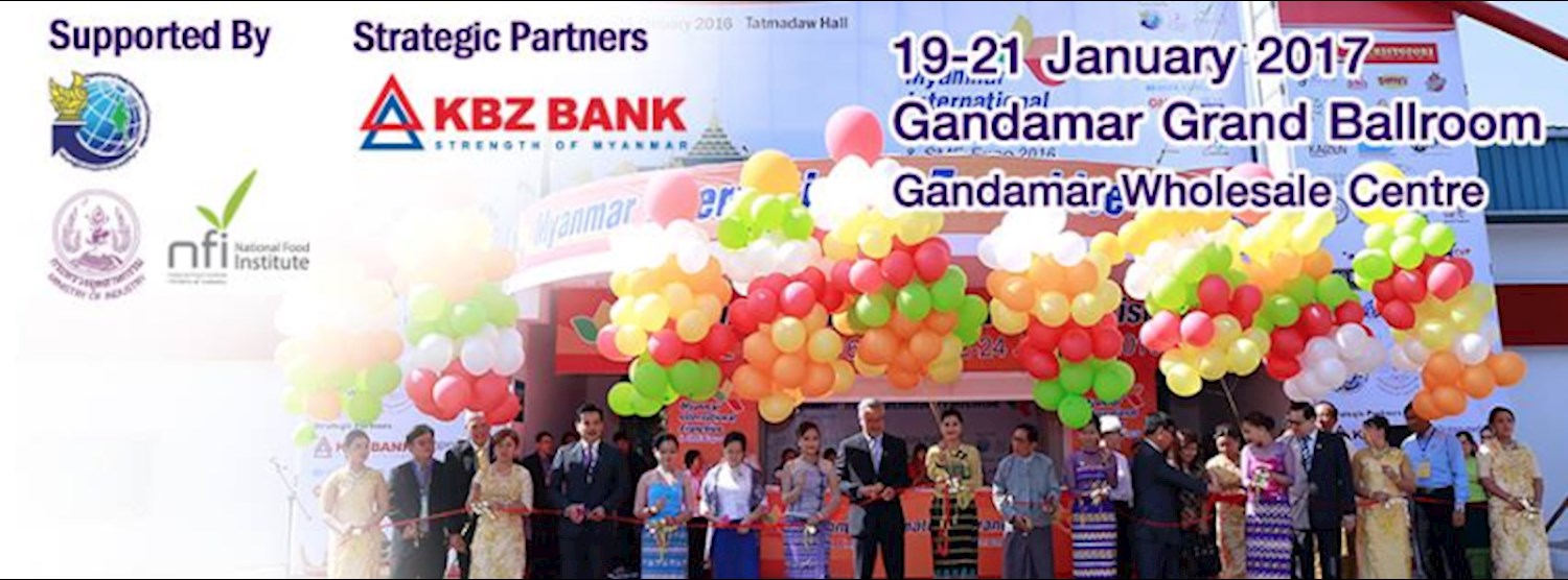 Myanmar International Franchise & SME Expo 2017 Zipevent