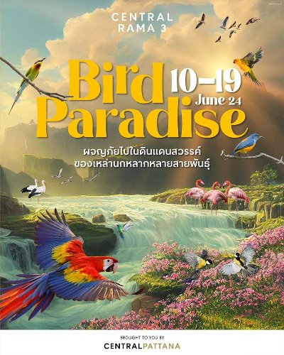 BIRD PARADISE Zipevent