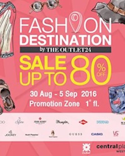 Fashion Destination ลดสูงสุด 80% Zipevent