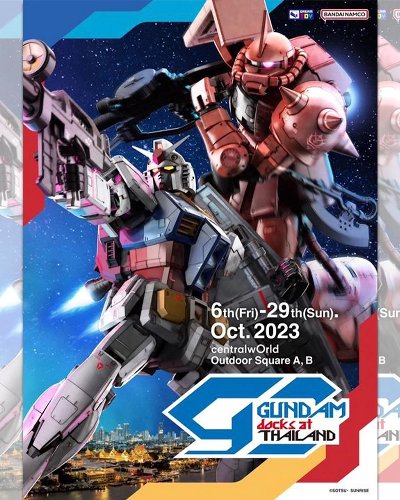 GUNDAM Docks at THAILAND Zipevent