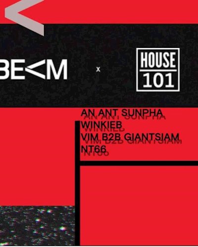 BEAM x House101 x Bimyou Zipevent