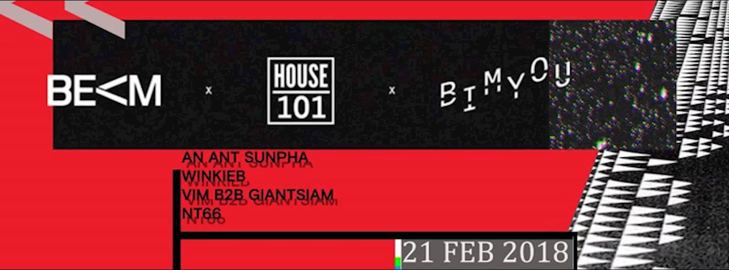 BEAM x House101 x Bimyou Zipevent