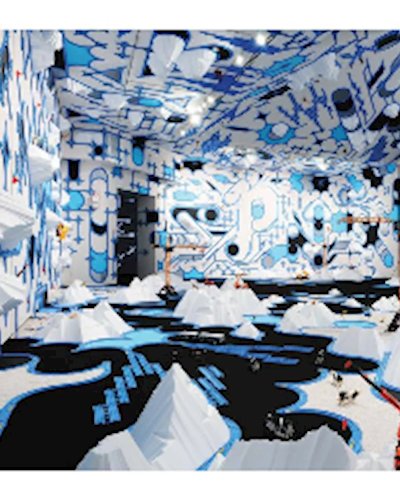 Art exhibition " the play: space drawing" by paramodel Zipevent