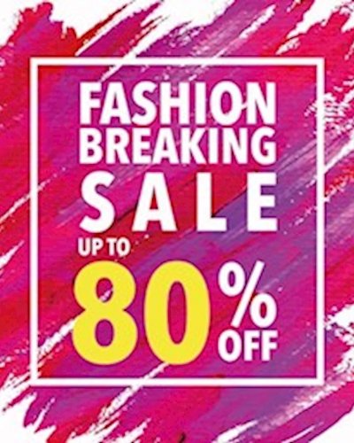 Fashion Breaking Sale 80% Zipevent