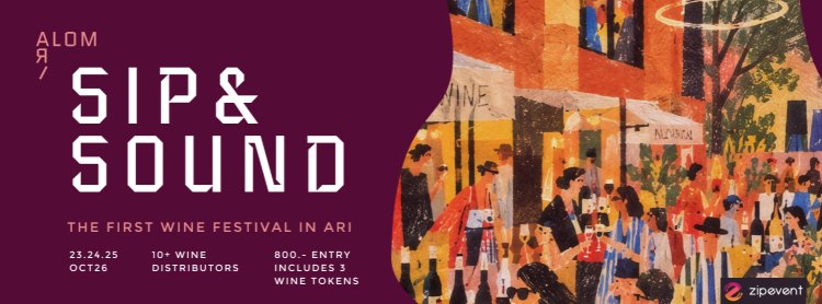 Alom Ari Art & Wine Fair Zipevent