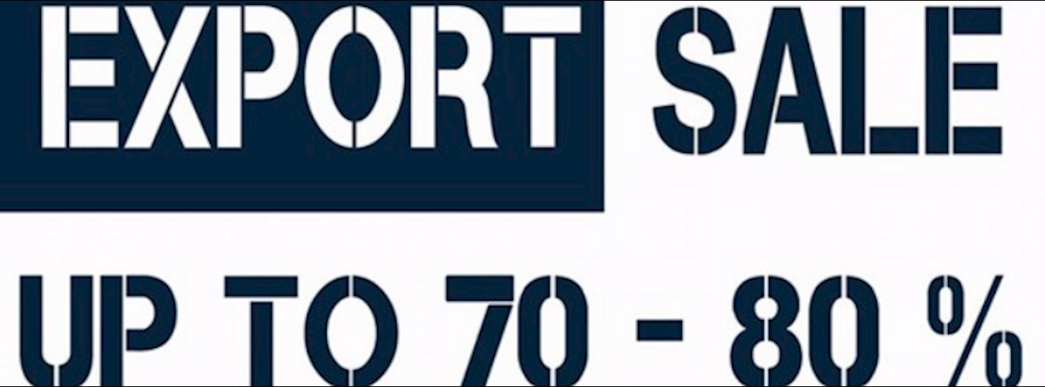 Export Sale Up To 70 - 80% Zipevent