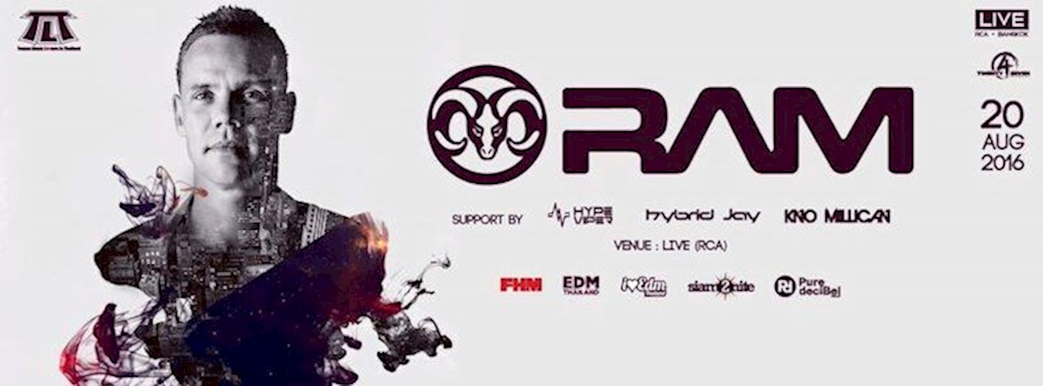 TLT presents RAM Live In Bangkok Powered By Chang  Zipevent