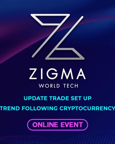 Update Trade set up and Trend Following Cryptocurrency Zipevent