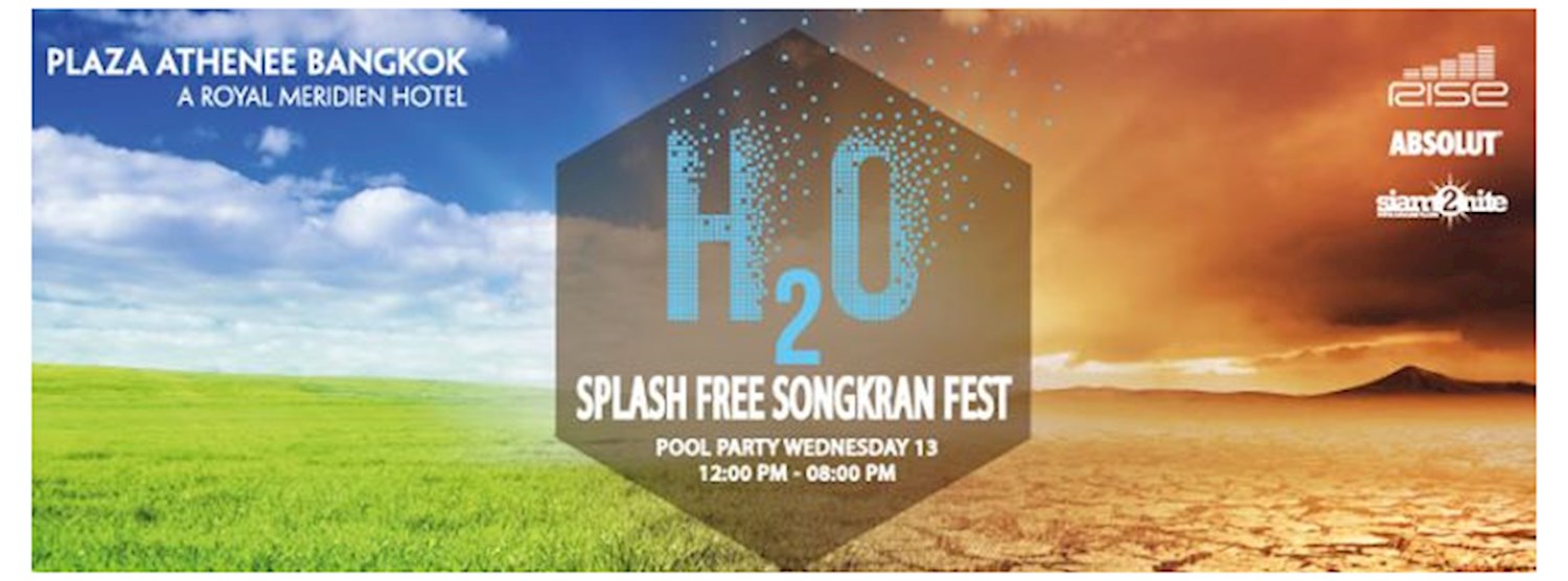 H2o Splash Free Songkran Fest Zipevent