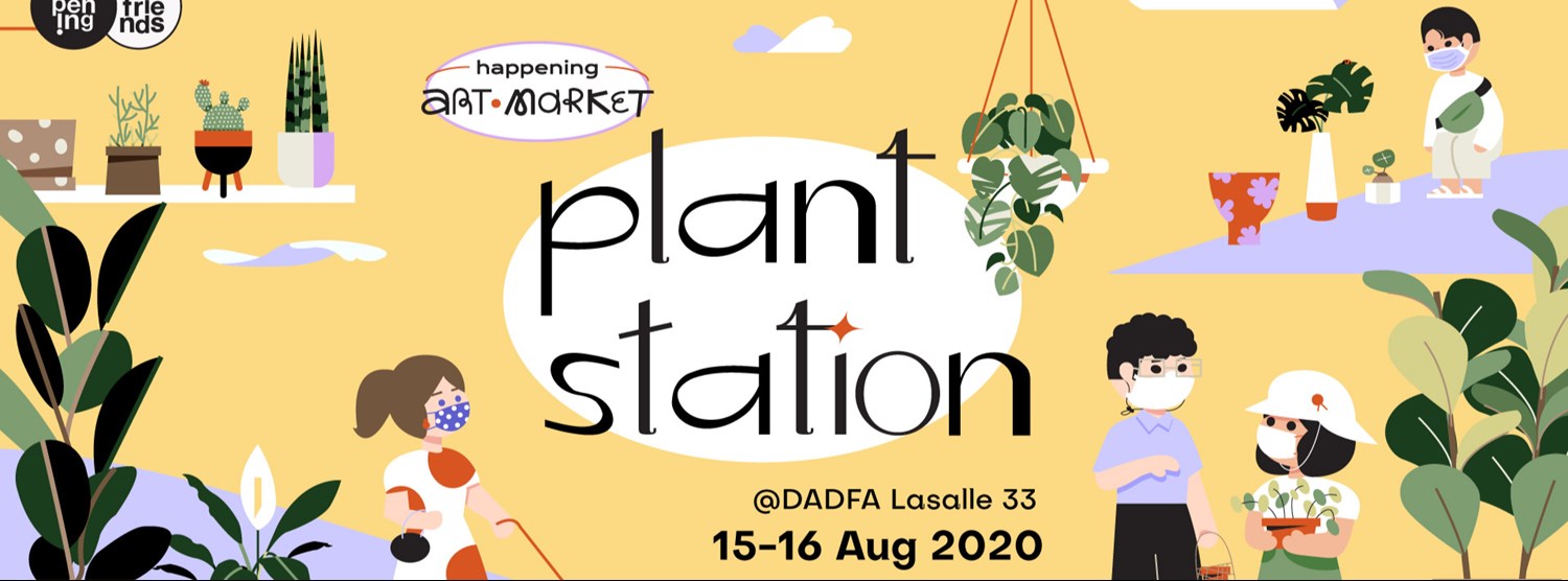 happening Art Market: Plant Station Zipevent