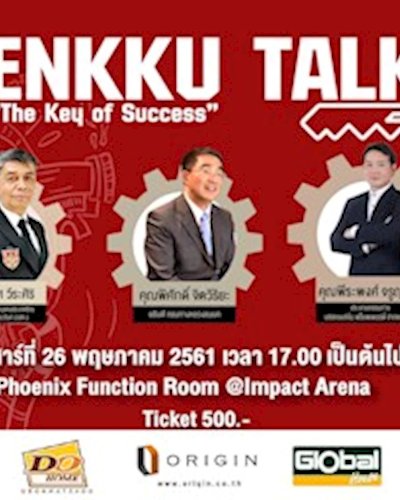 ENKKU Talk#1 The Key Of Success Zipevent