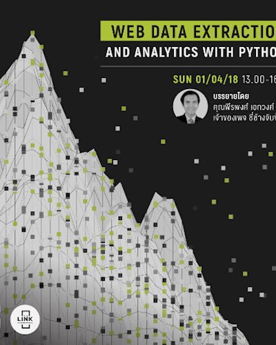 Web Data Extraction and Analytics with Python Zipevent