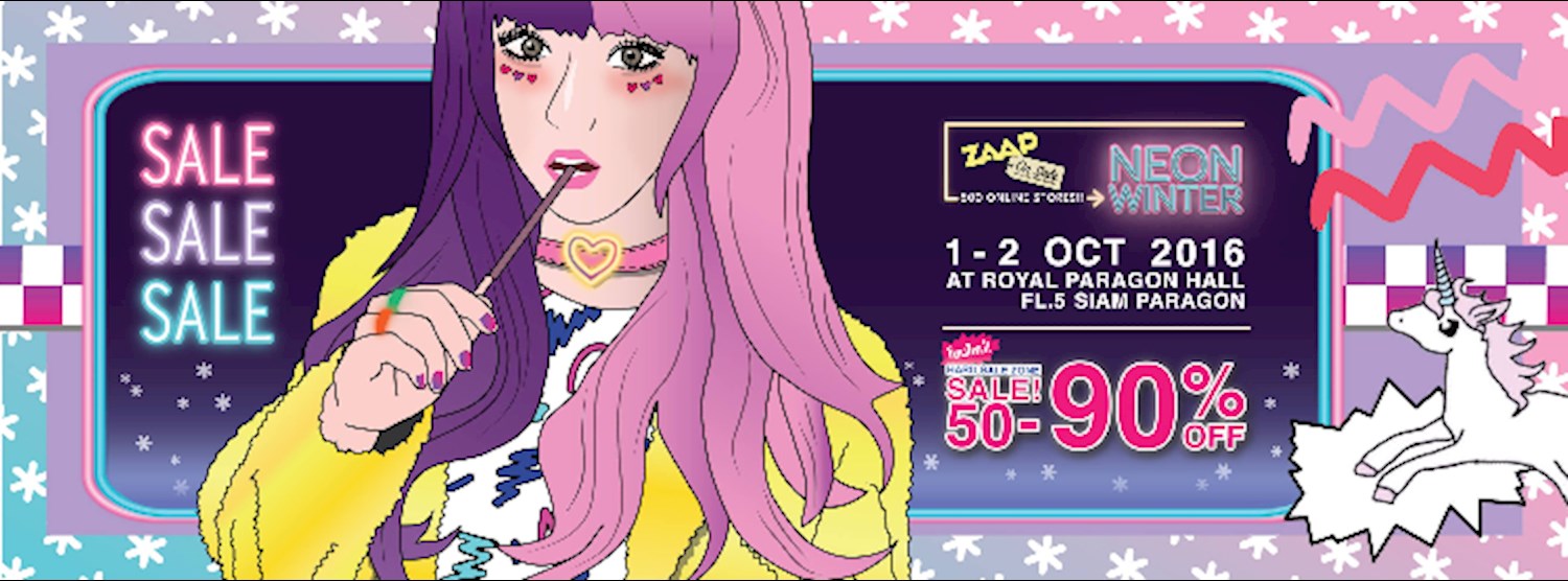 ZAAP On Sale #8 Neon Winter Zipevent