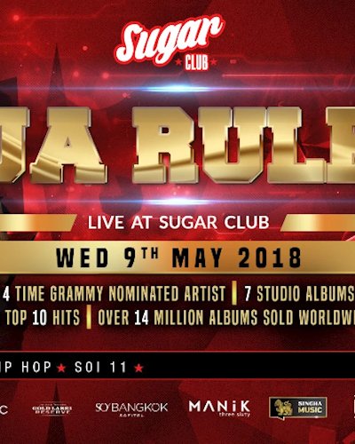 Sugar Club Presents: JA RULE - Live at Sugar Club Bangkok Zipevent