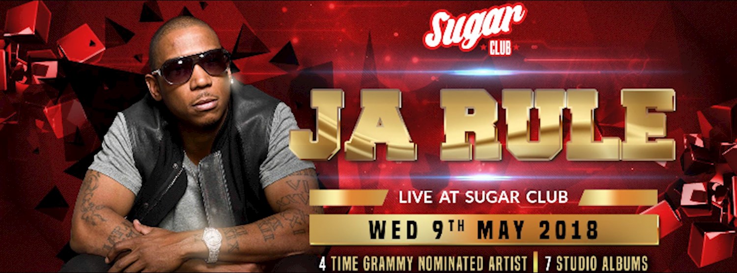 Sugar Club Presents: JA RULE - Live at Sugar Club Bangkok Zipevent