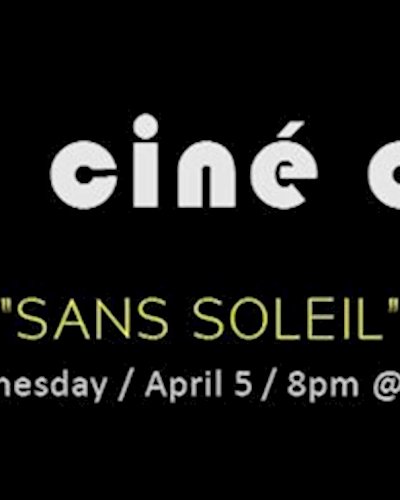 JAM CINÉ CLUB ('Sans Soleil', Chris Marker) Zipevent