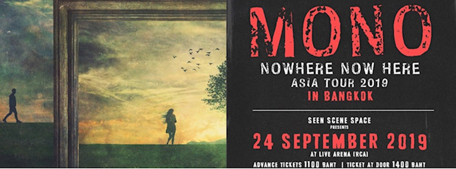 MY BEER presents MONO Asia Tour 2019 in Bangkok Zipevent