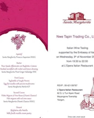 Santa Margherita Wine Tasting Zipevent