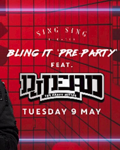 Bling It 'Pre-Party' feat. DJ LEAD (JPN) Zipevent