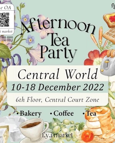 Afternoon Tea Party at centralwOrld Zipevent