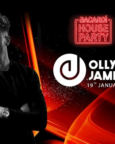 Bacardi House Party presents Olly James at DEMO Zipevent