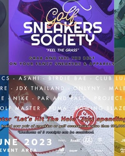 Golf Sneaker Society Zipevent