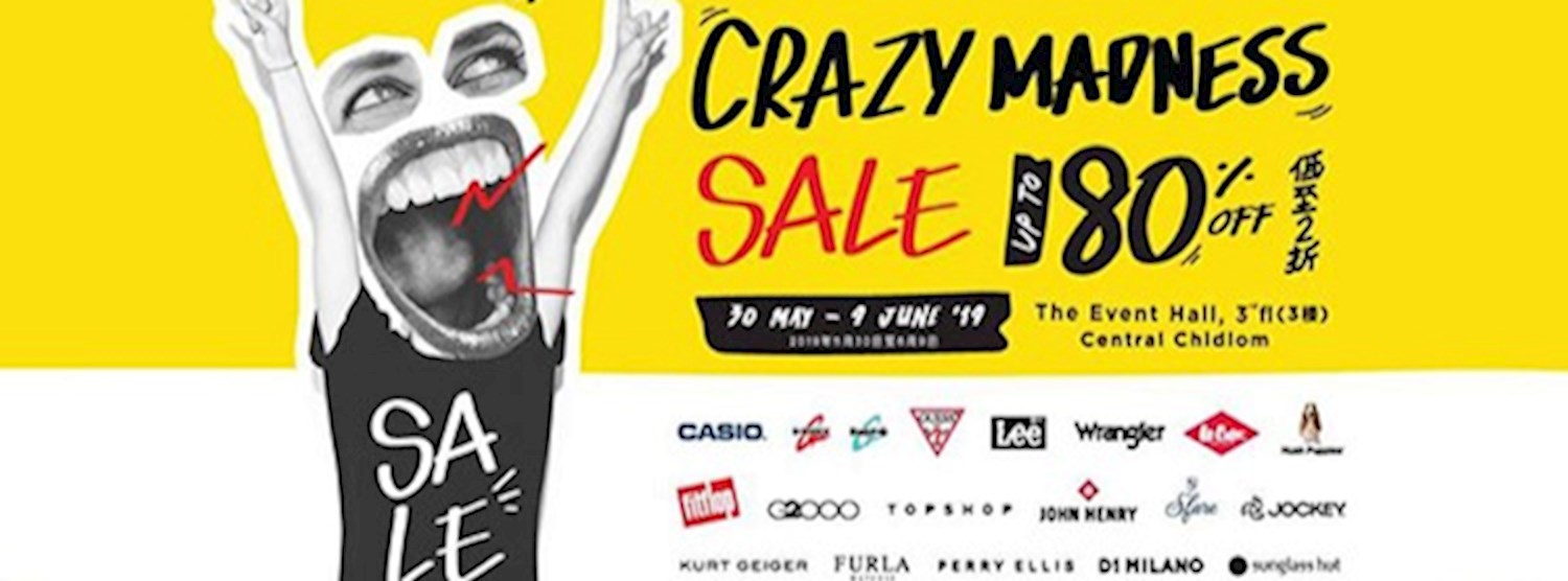 Crazy Madness Sale Zipevent