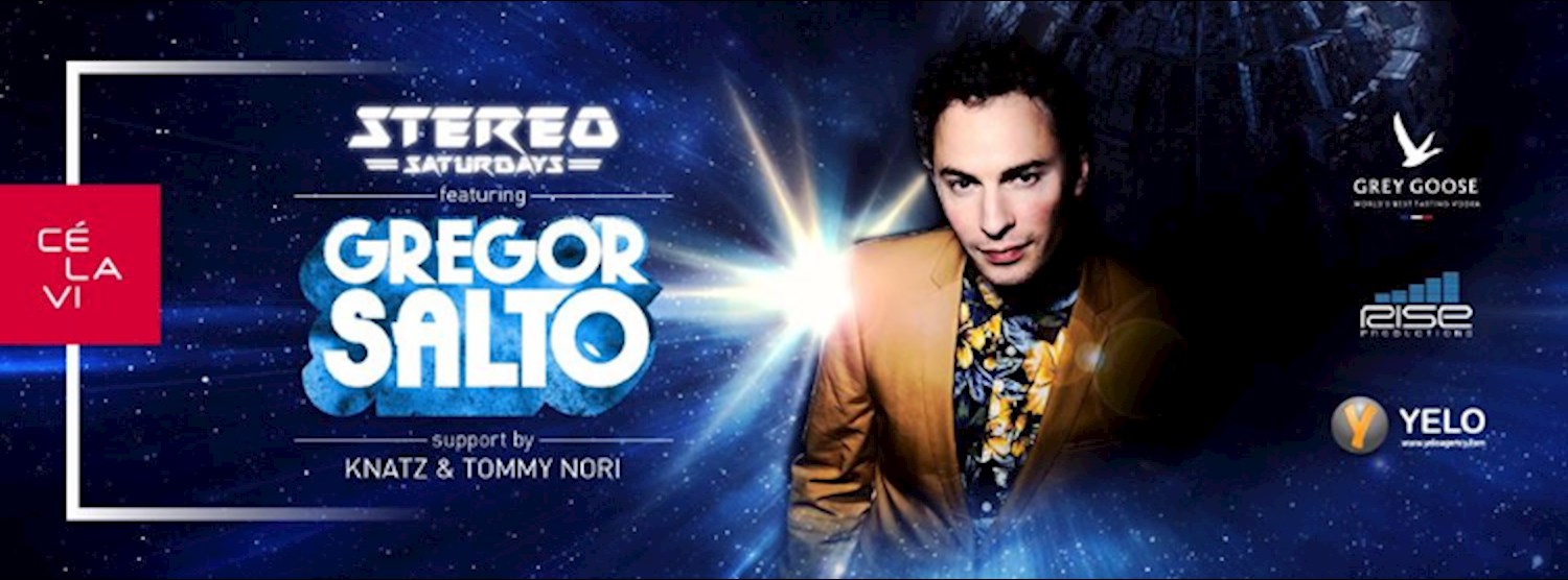 Stereo Saturdays feat. Gregor Salto Sept 17th at CLV Bangkok Zipevent