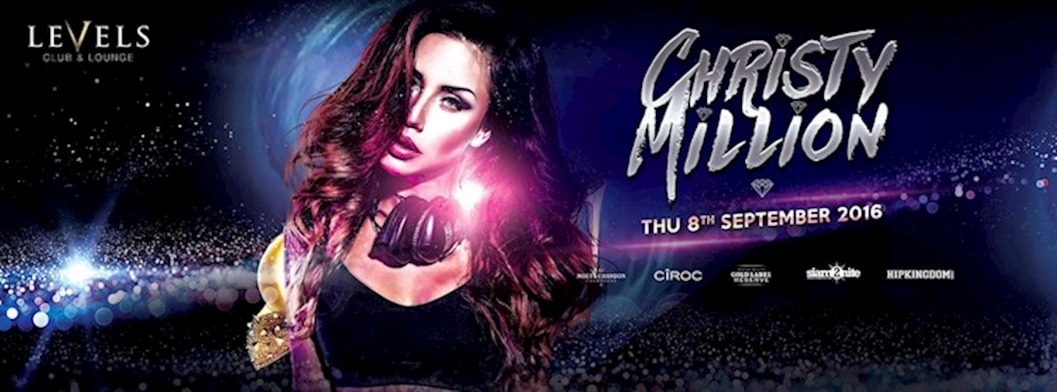 Christy Million at Levels l Thursday 8th September 2016 Zipevent