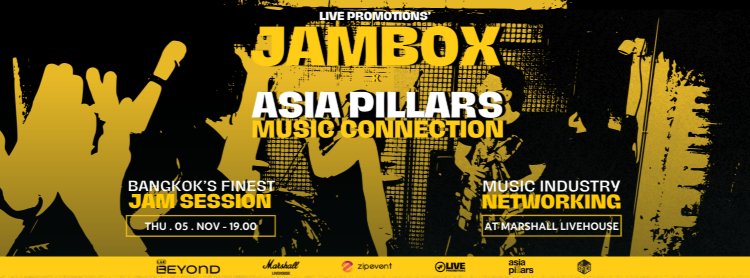 JAMBOX x Asia Pillars Music Connection #09 Zipevent