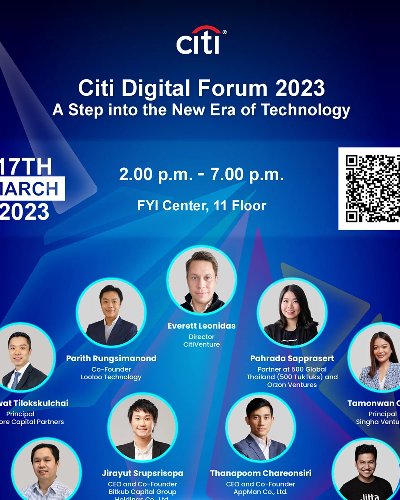 Citi Digital Forum 2023 : A step into the New Era of technology Zipevent