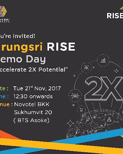 Krungsri RISE 2X Demo Day  Zipevent