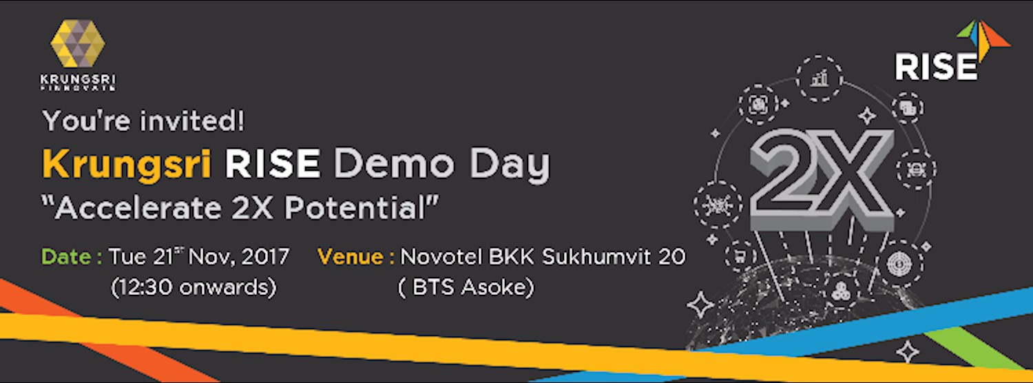 Krungsri RISE 2X Demo Day  Zipevent