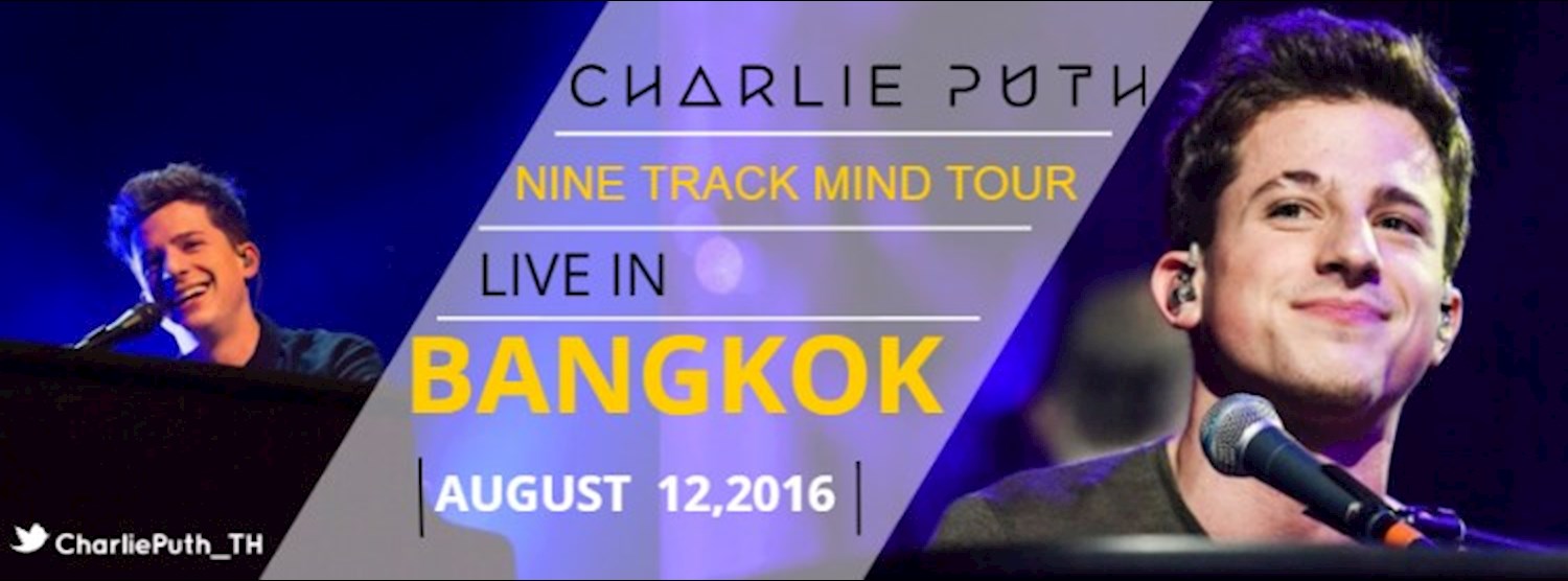 Charlie Puth LIVE IN BANGKOK Zipevent