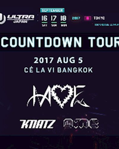 Countdown to Ultra Japan with DJ MOE Aug 5th at CLV BKK Zipevent