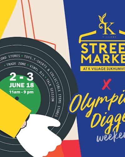 K Village Street Market x Olympic Digger Weekend Zipevent