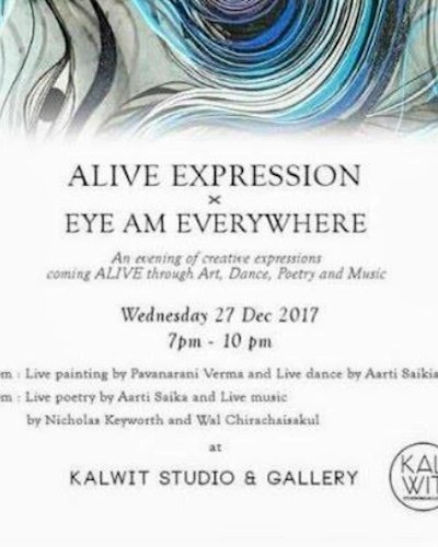 ALIVE Expression x EYE AM Everywhere Zipevent