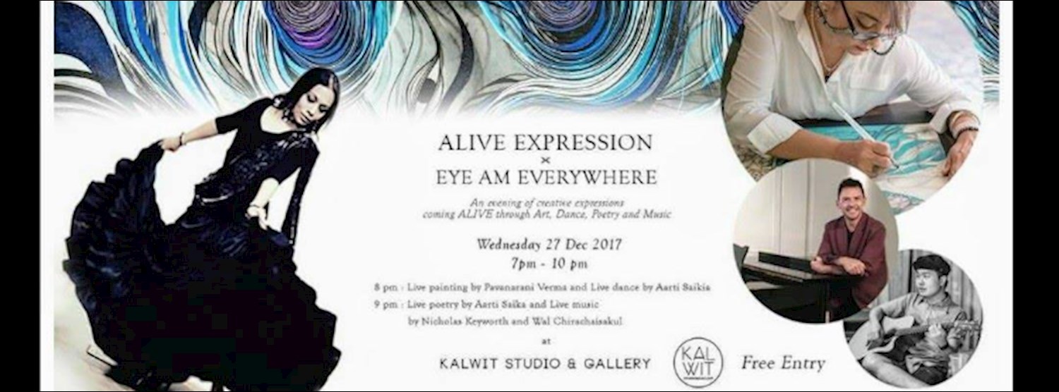 ALIVE Expression x EYE AM Everywhere Zipevent