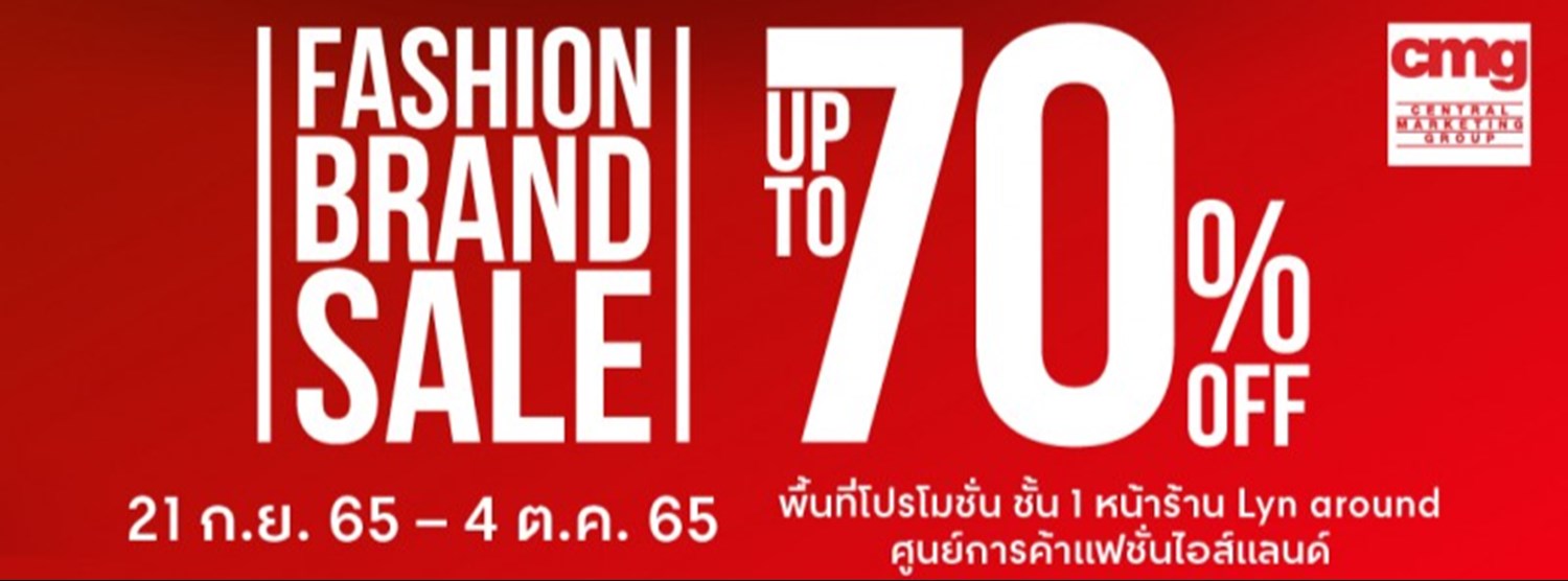 Fashion Brand Sale @Fashion Island Zipevent