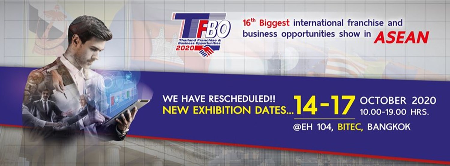 Thailand Franchise & Business Opportunity 2020 (TFBO2020) Zipevent