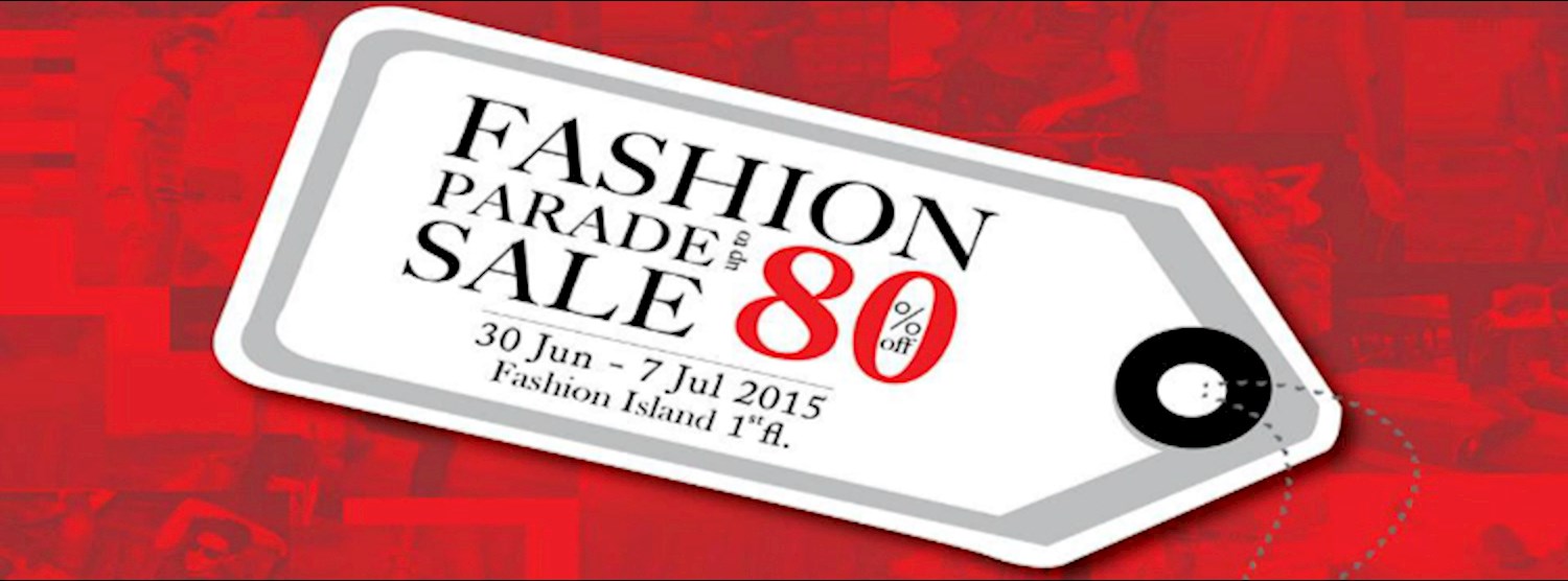 Fashion Parade Sale  Zipevent