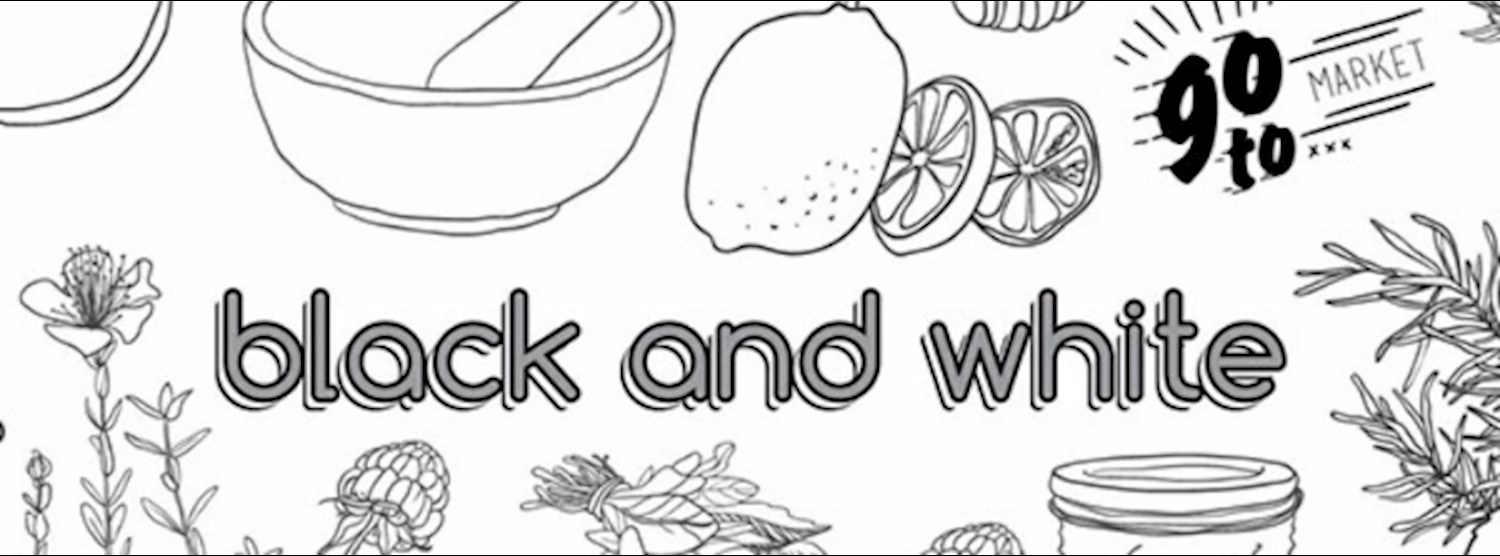 black and white garden Zipevent