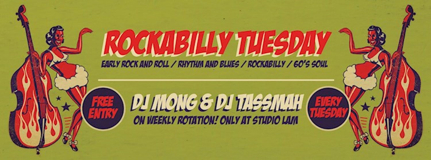 Free Entry : Rockabilly Every Tuesday : Dj Tassmah Zipevent