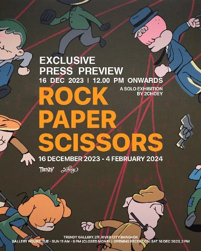 ROCK | PAPER | SCISSORS Zipevent