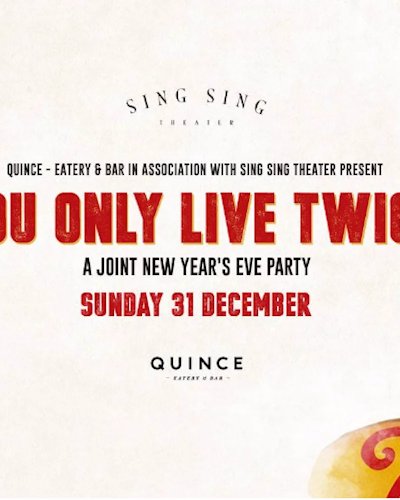 You Only Live Twice - a joint New Year's Eve Party Zipevent