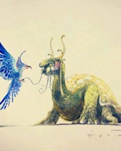 Skill Booster : Dragon character design Zipevent