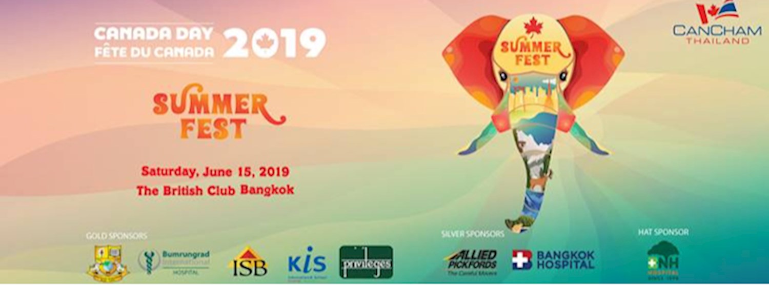 CanCham Thailand's Canada Day Summer Fest Zipevent